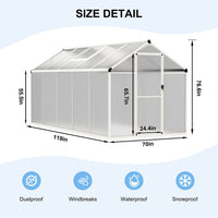 Heavy Duty Metal Greenhouse