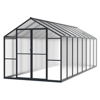 aluminium frame greenhouse 8 x 16