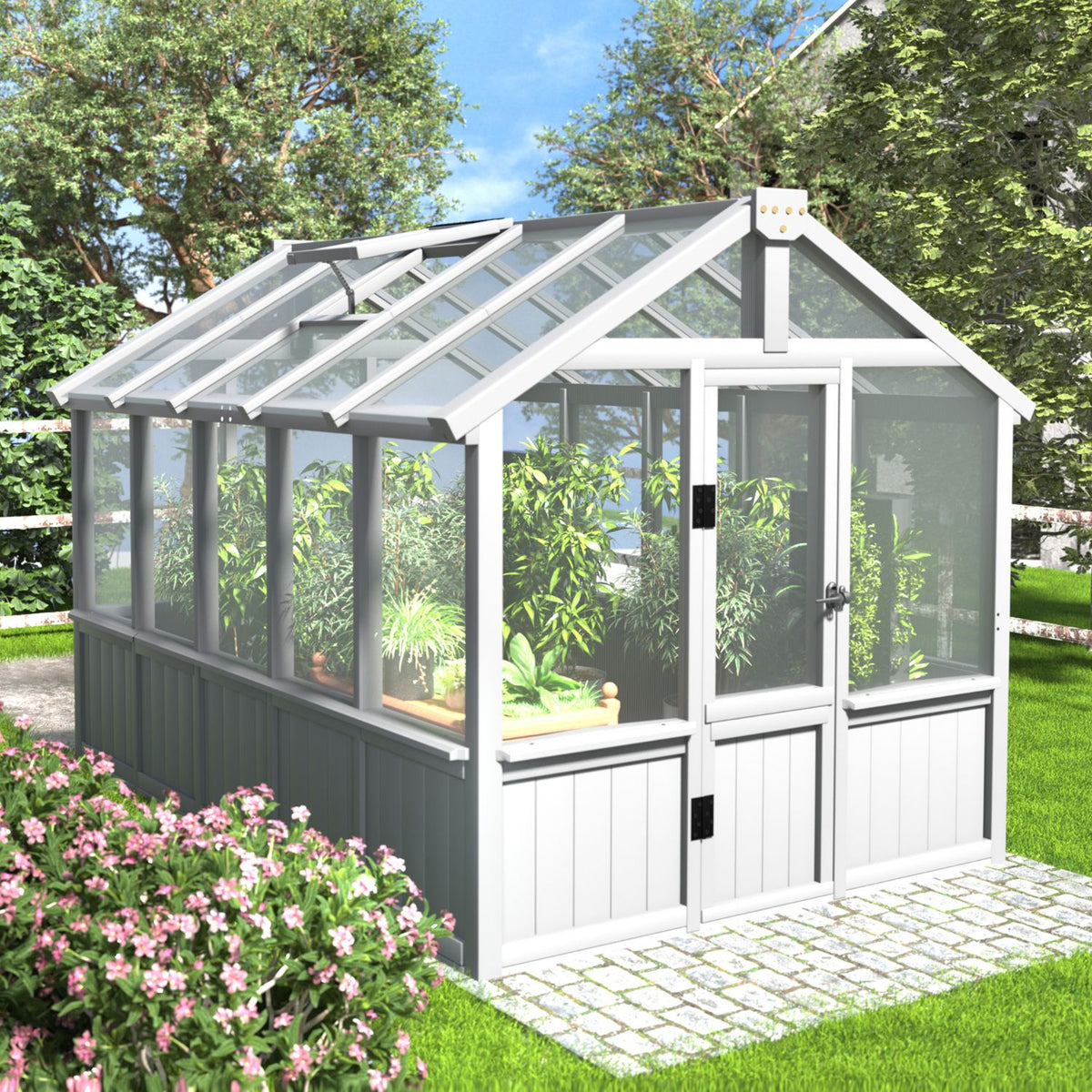 Veikous Greenhouse with Ventilated Window