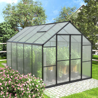 8x10 large polycarbonate greenhouse