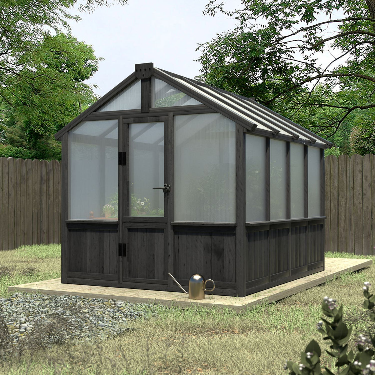 Walk-in greenhouse from Veikous