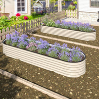 Veikous Steel Flower Beds