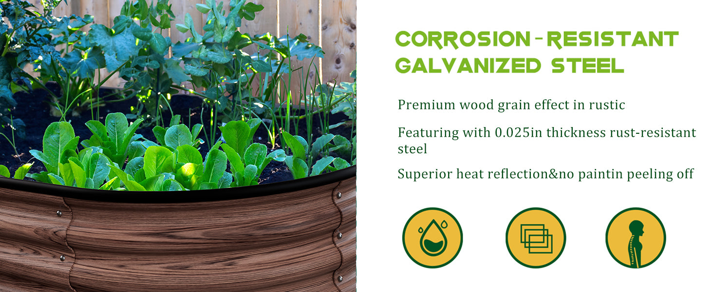 stainless steel garden bed