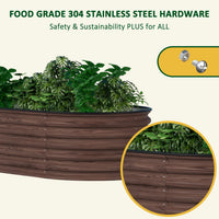 stainless steel planter box for outdoor