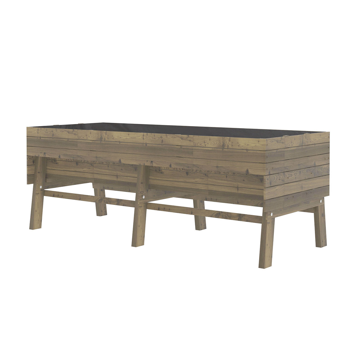 planter box with liner