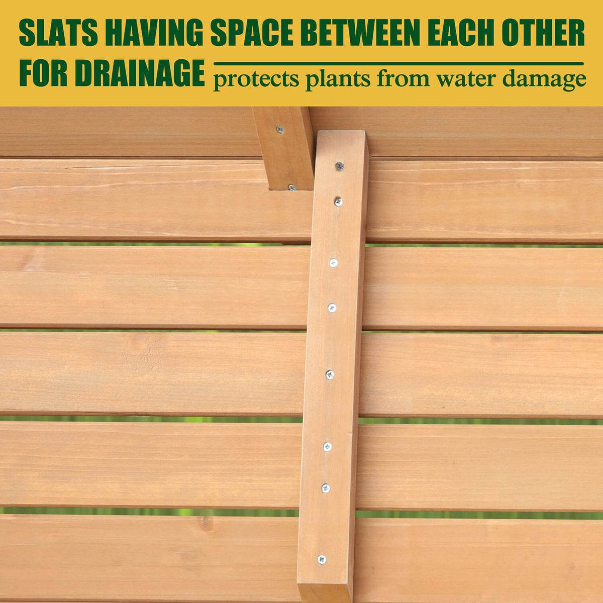 raised planter box with legs, Burlywood