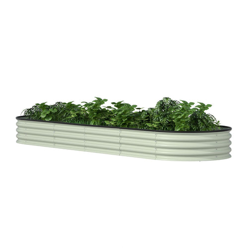 11"H metal garden bed