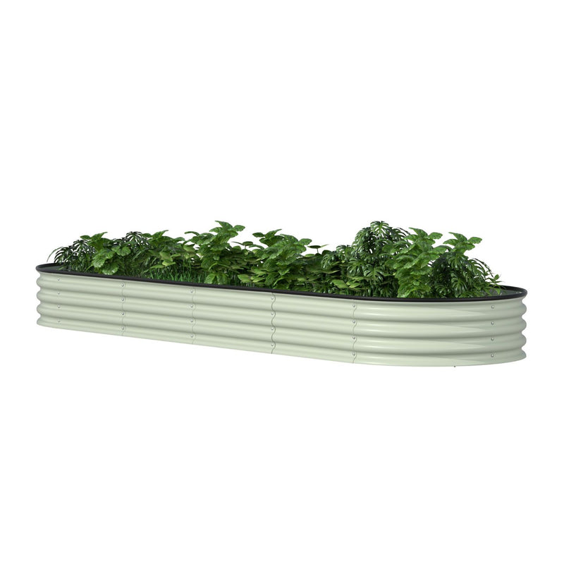 11"H metal garden bed