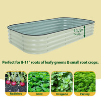 11.1" Depth Raised Garden Bed