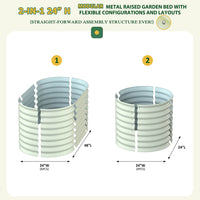 flexible modular garden bed