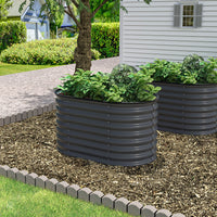 round raised garden bed kit