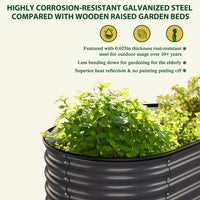 corrosion-resistant galvanized steel garden