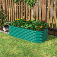 Green growing garden