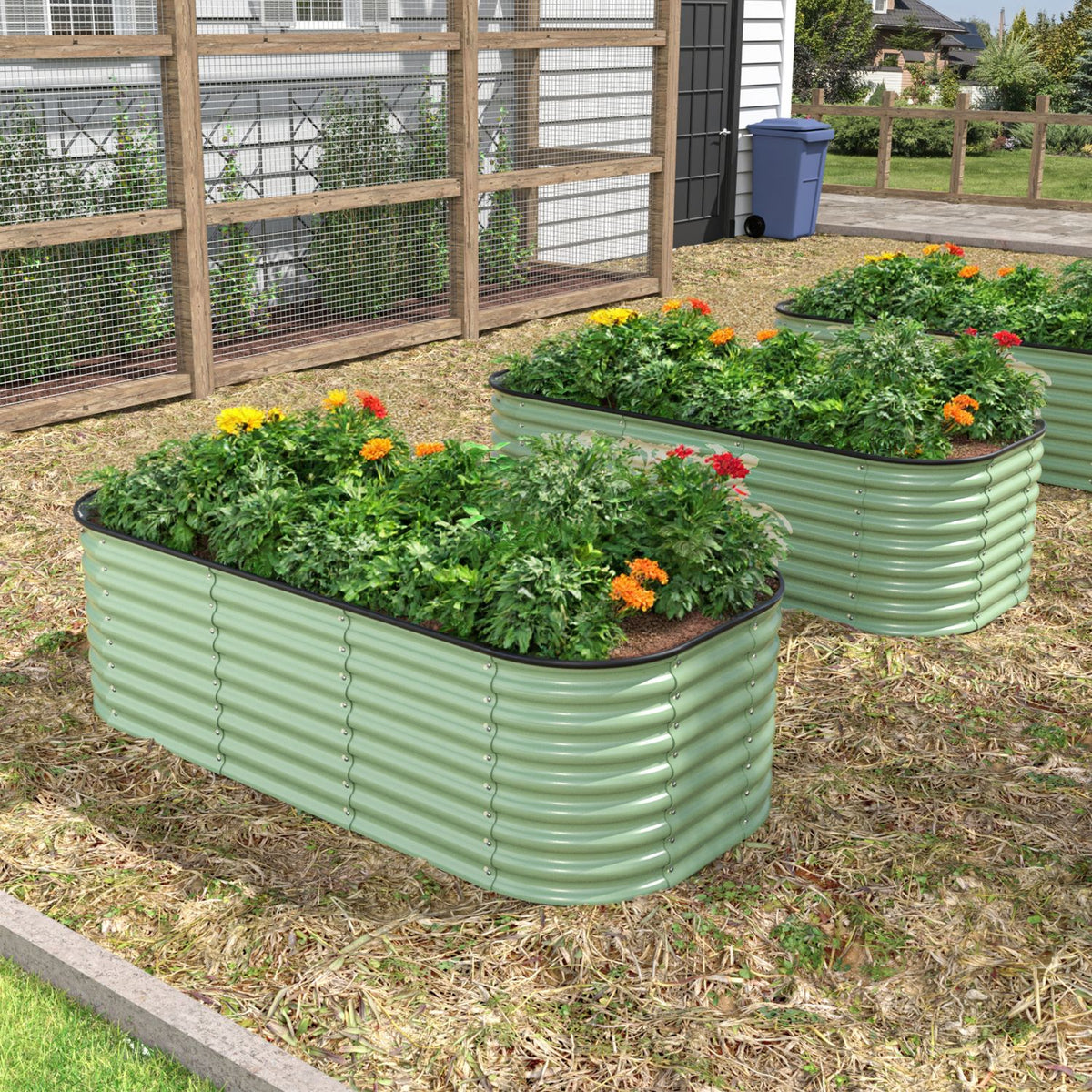 Open Bottom Raised Garden Bed
