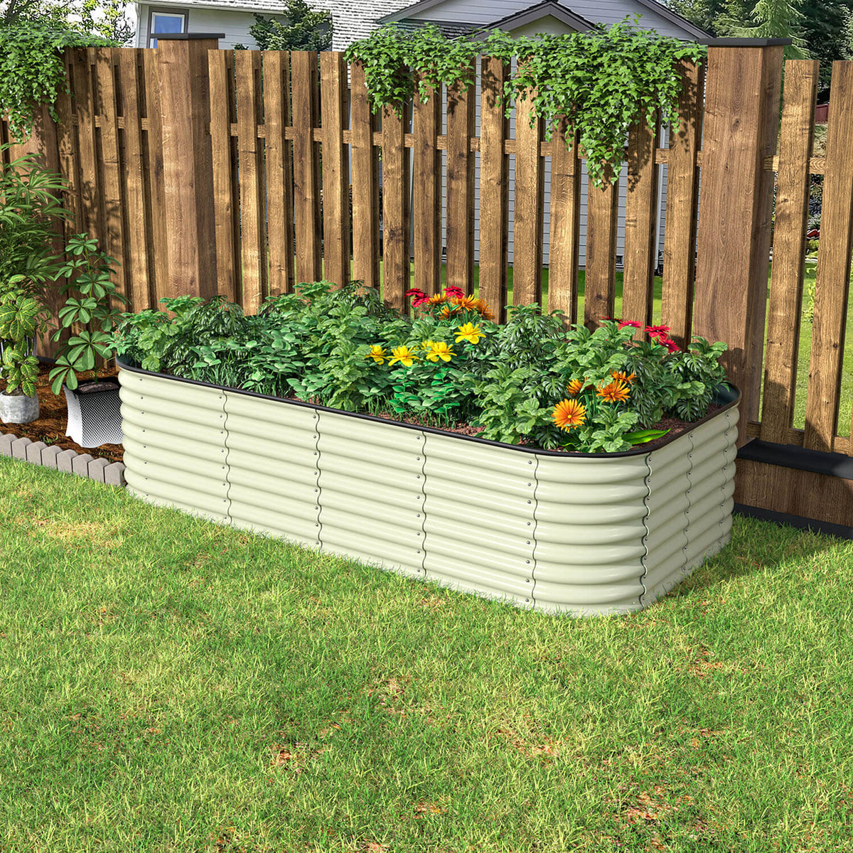 Weather-resistant garden box