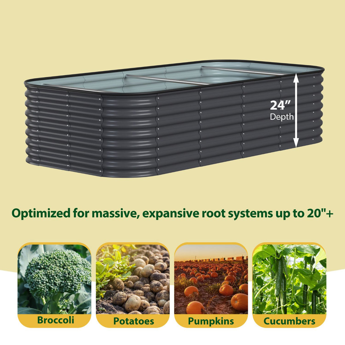 Metal Garden Bed for Vegetable