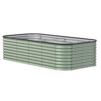 outdoor raised garden bed