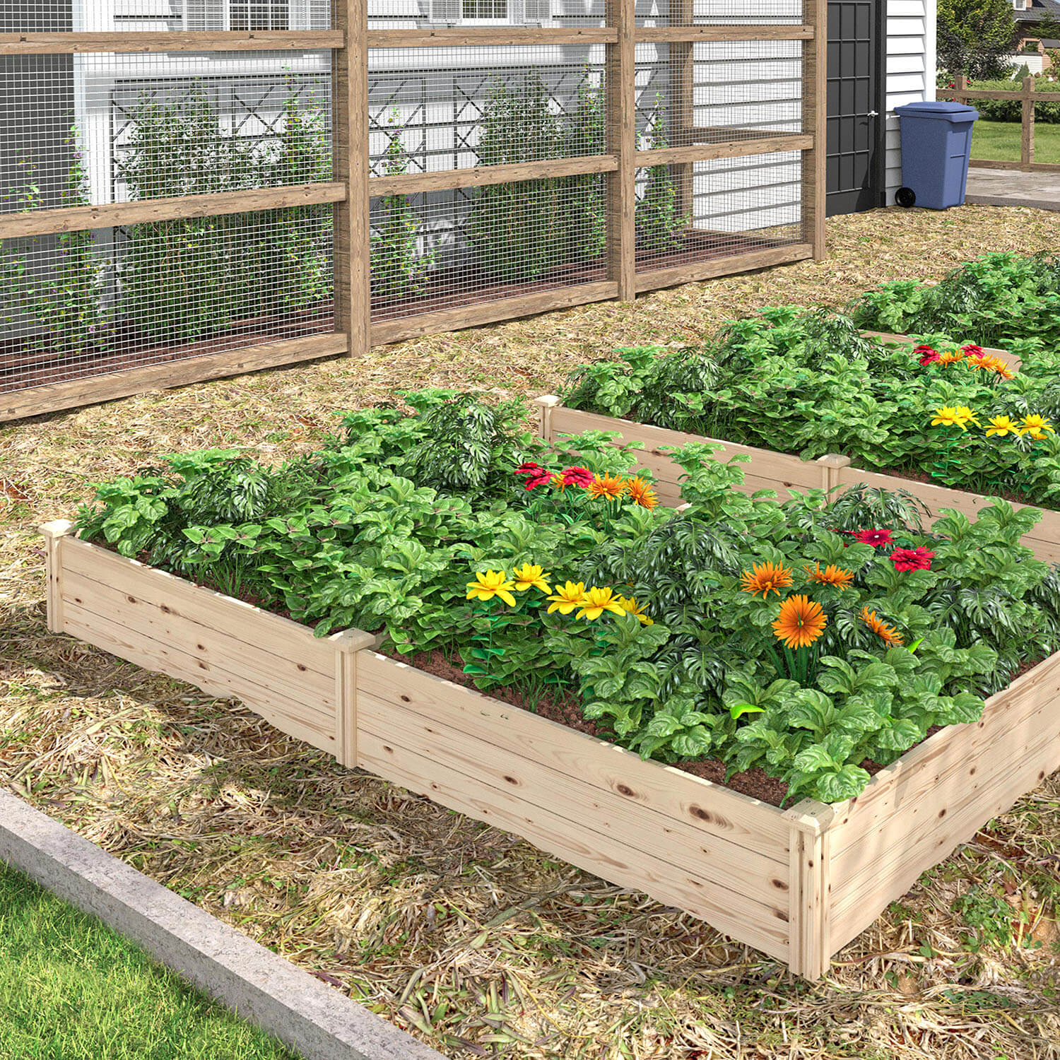 Veikous 4x8 Raised Bed - Thumbnail 2