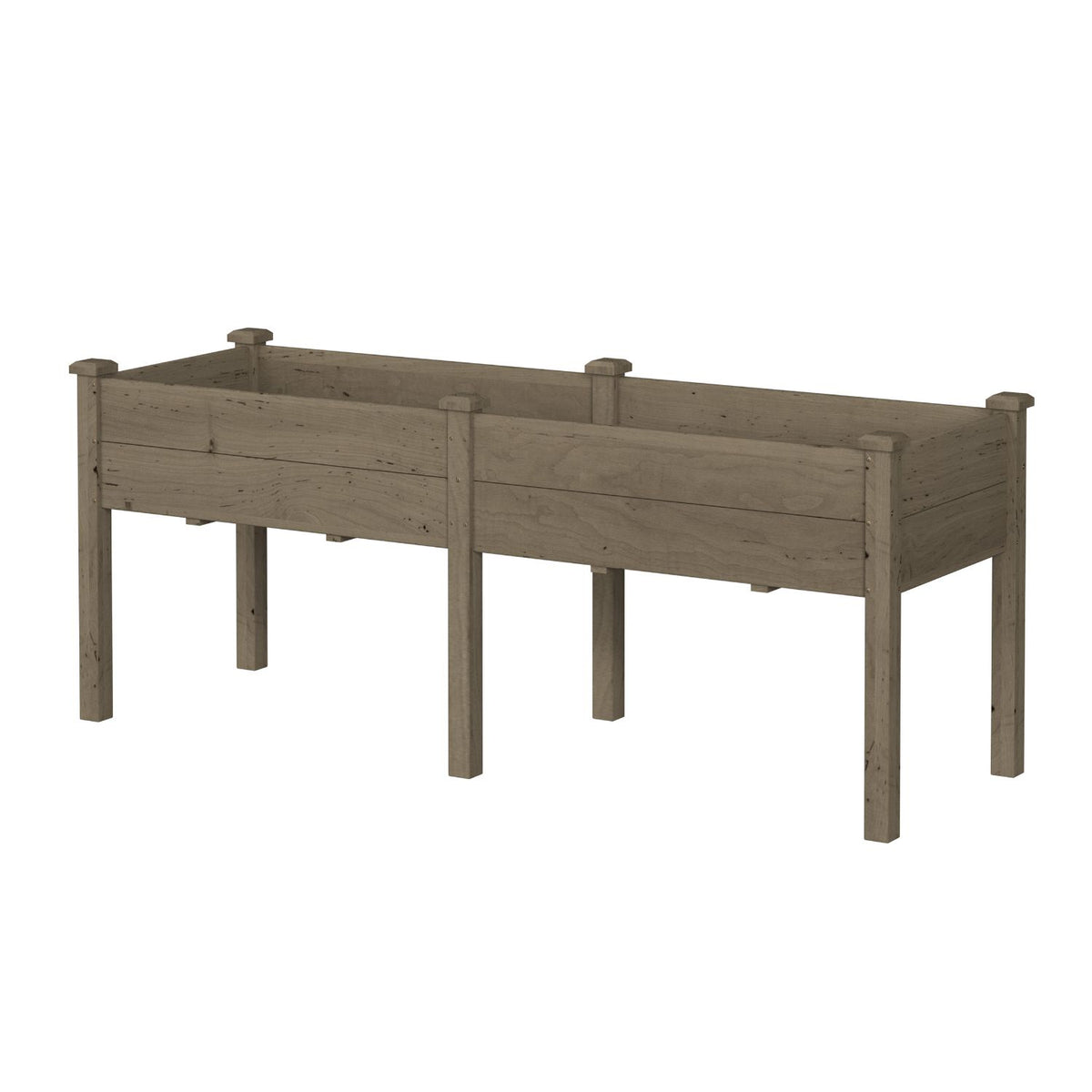 cedar planter box with legs