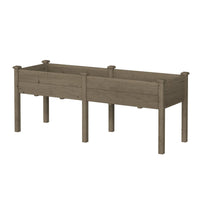 cedar planter box with legs