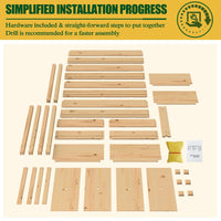 cedar elevated planter box