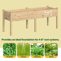 Veikous Elevated Planter Box