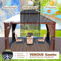 Water Resistant Gazebo Hardtop