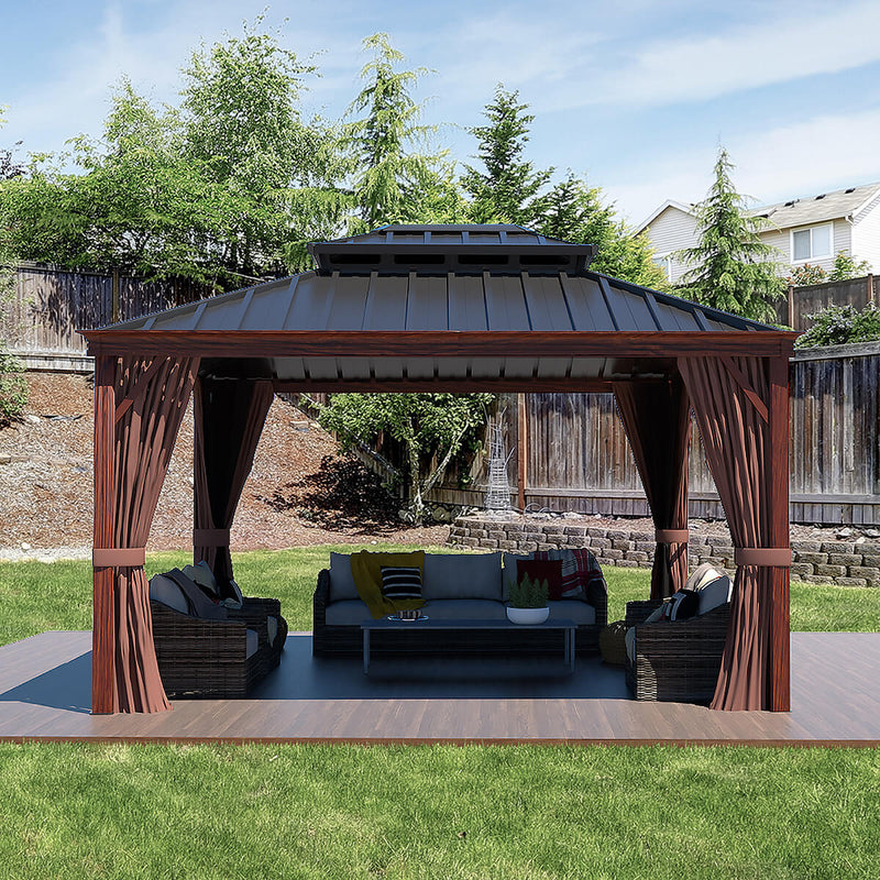 Aluminum Patio Gazebo, 10 x 12