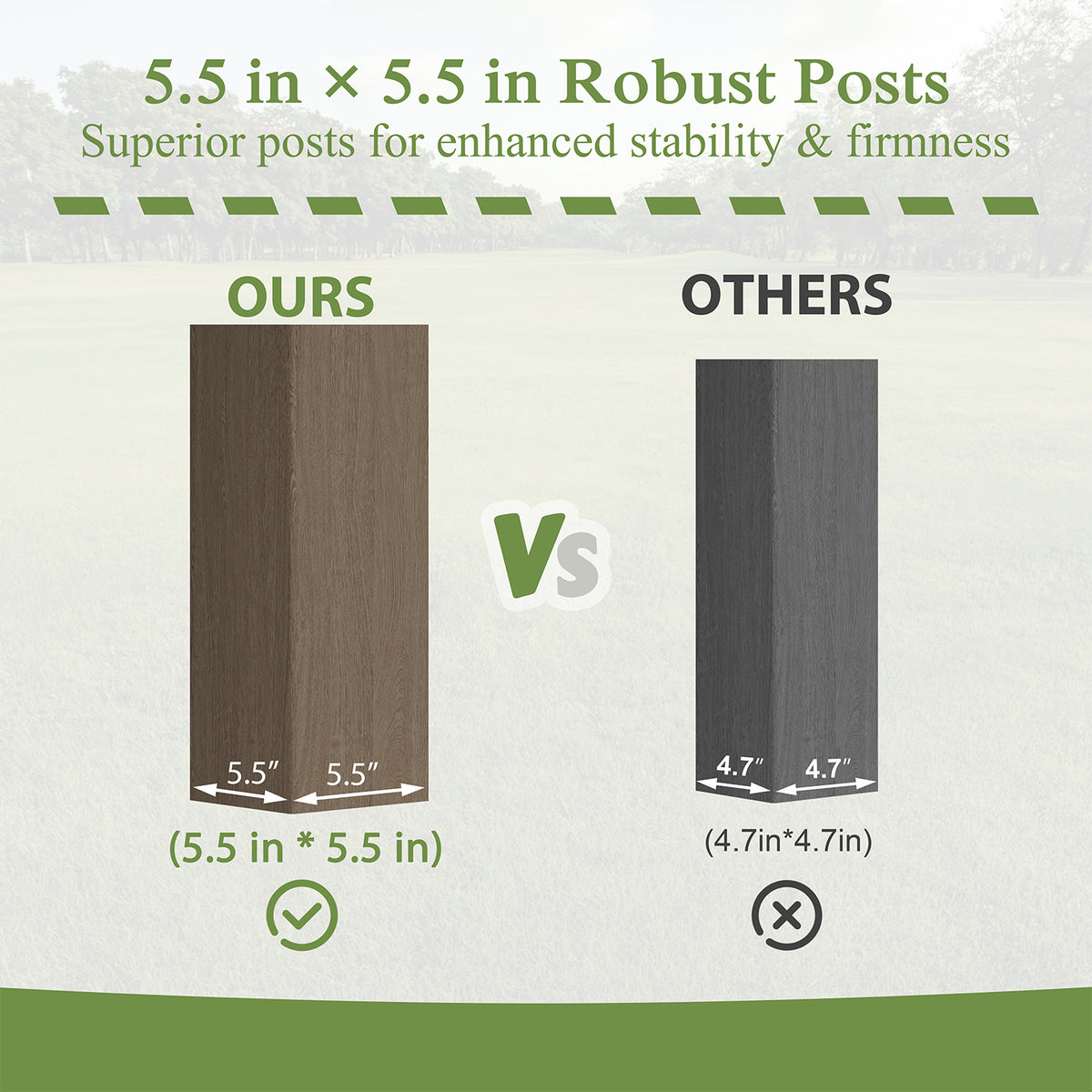 stable grill gazebo with 5.5in x 5.5in posts