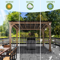 outdoor cooking shelter