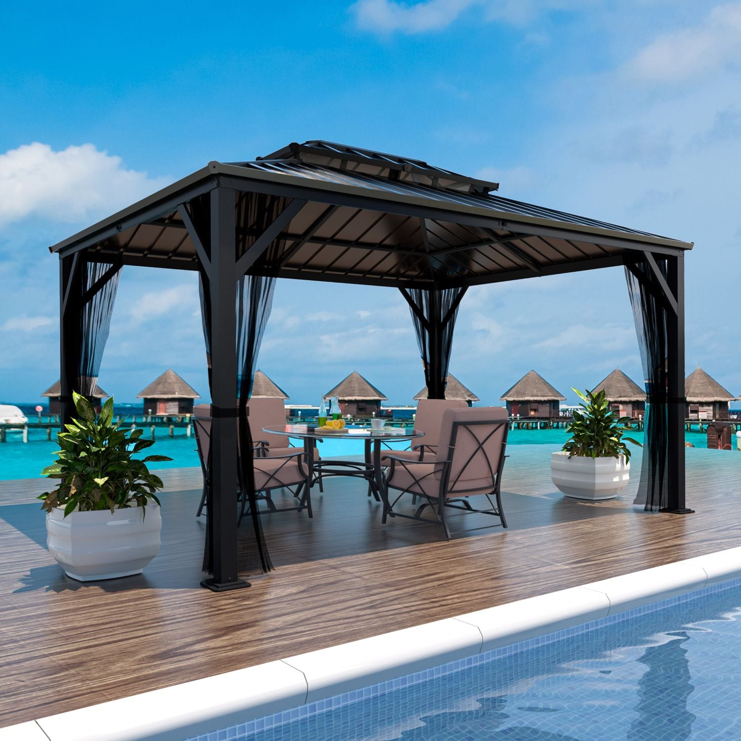 VEIKOUS Gazebo