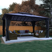 easy assemble polycarbonate gazebo