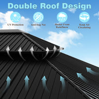 12x12 aluminum gazebo