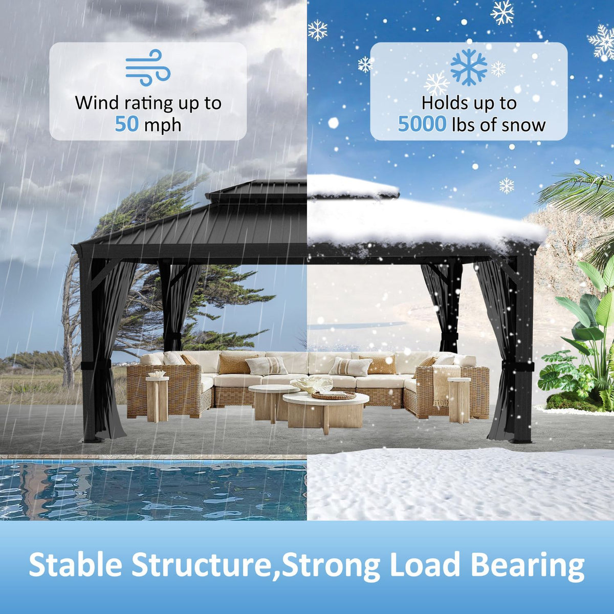 Heavy Duty Outdoor Gazebo