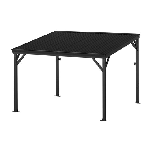 8x10 Aluminum Lean-to Gazebo