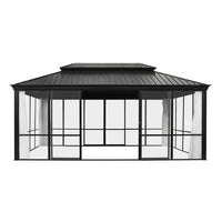 Black Outdoor Solarium from Veikous