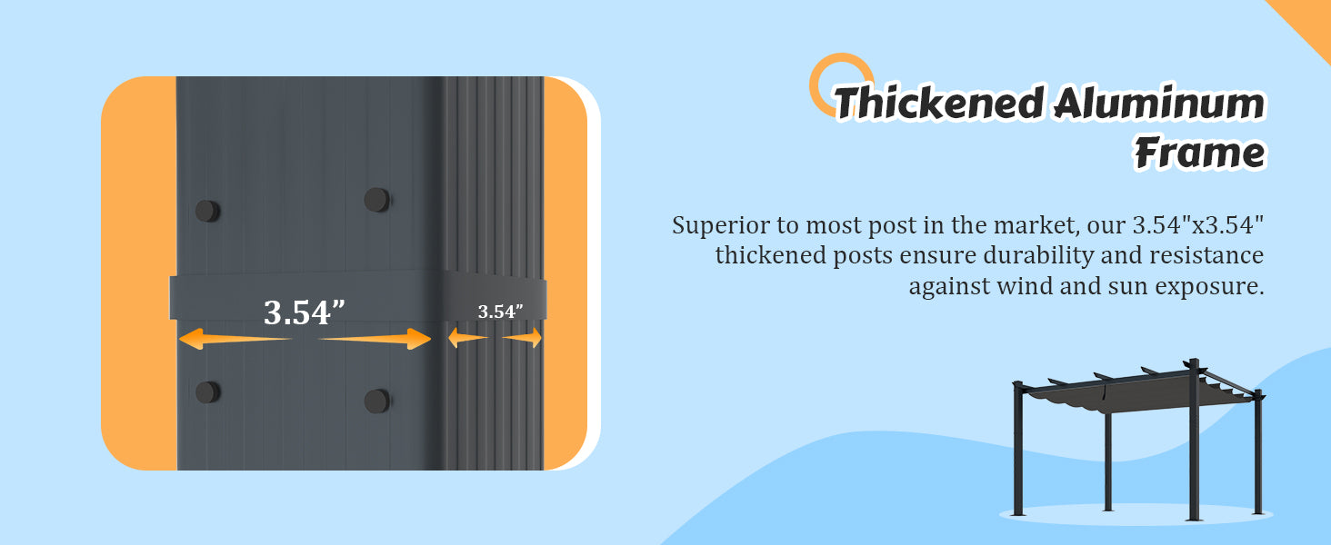 Aluminum Frame Pergola