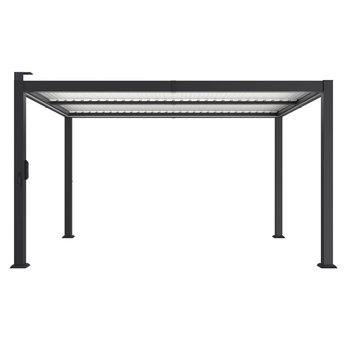 Veikous 10X13FT Louvered Pergola