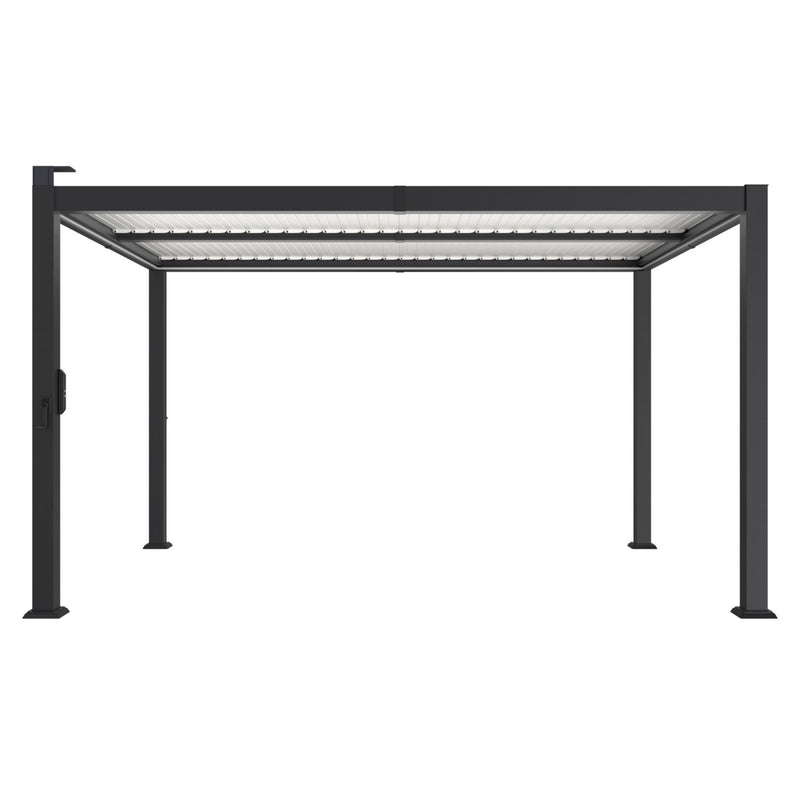 Veikous 10X13FT Louvered Pergola