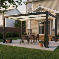 Hardtop Louvered Pergola for Patio