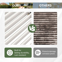 Rust-resistant Garden Pergola 
