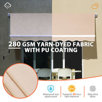 Retractable Awning with 280g Thick Fabric