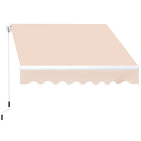 12 ft porch awning, beige