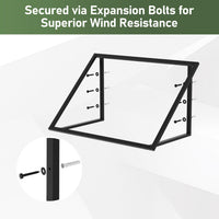 Wind-Resistant Patio Awning