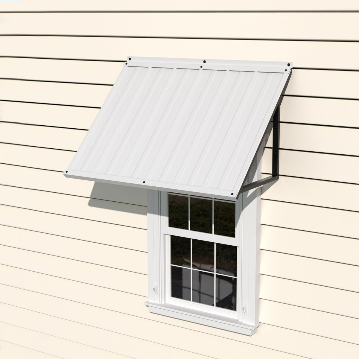 Heavy-Duty Metal Awning for Outdoor