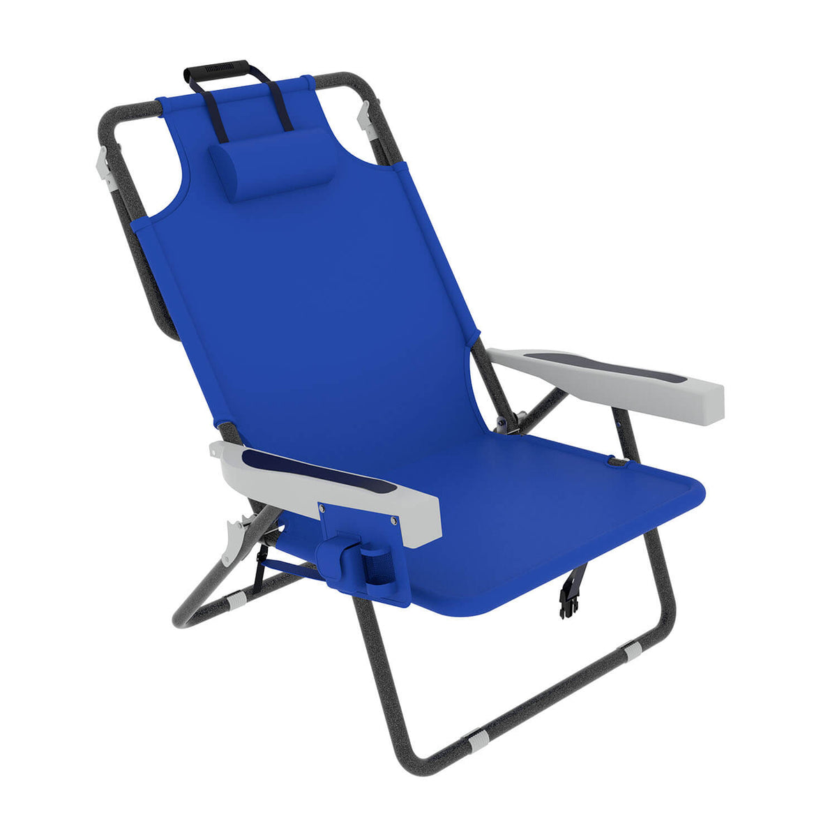Veikous Backpack Beach Chair, 5-Position Camping Chair 