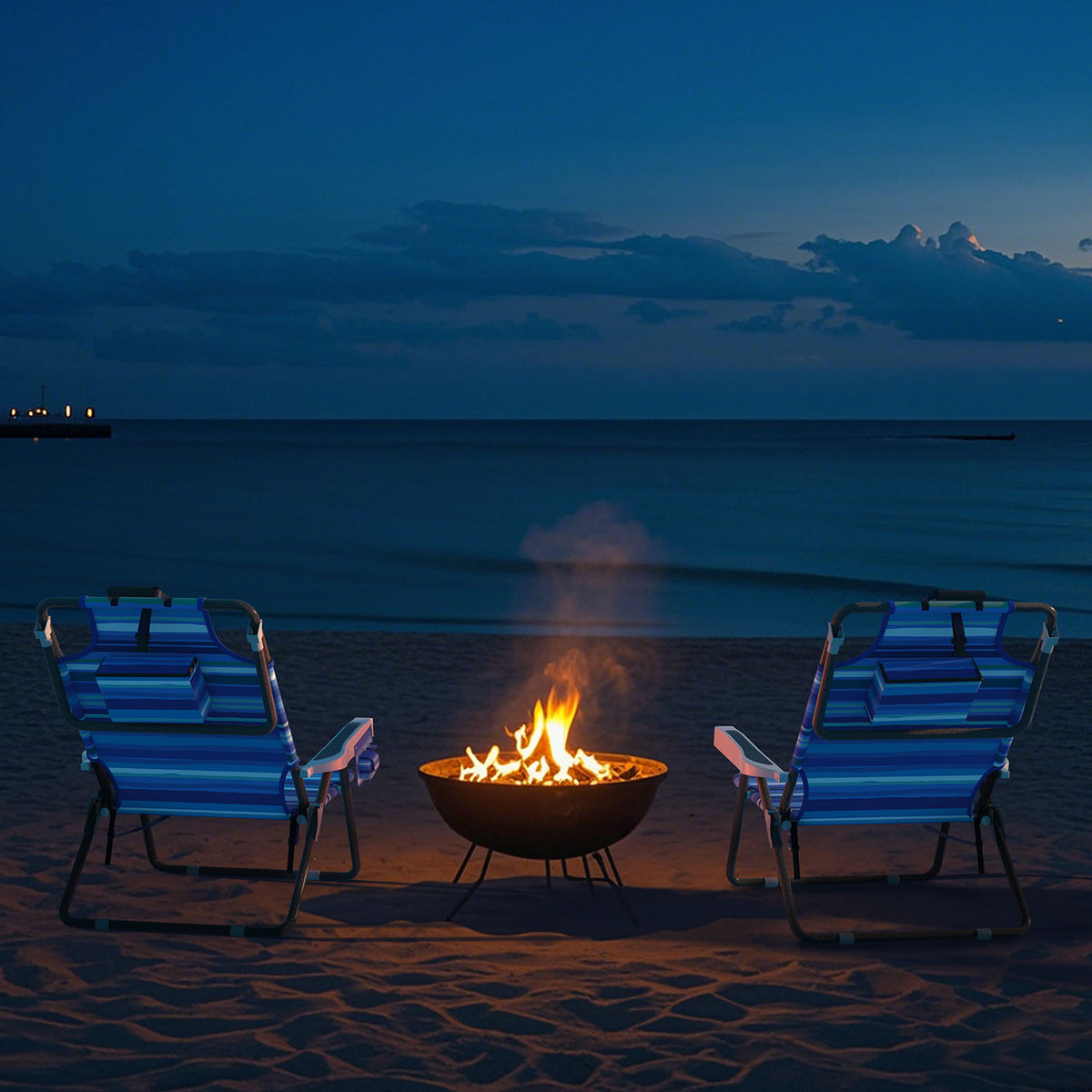 Veikous Backpack Beach Chair