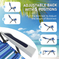 Veikous Backpack Beach Chair