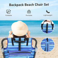Veikous Backpack Beach Chair