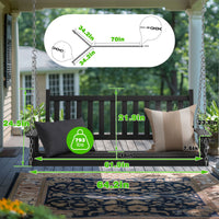 best heavy duty garden swing seat